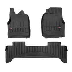 Tappetini per auto Proline 3D compatibili con Toyota Land Cruiser J100 1998-2007 su misura in gomma | Note: 5 porte | Tipo Auto: Off-road | Set di tappetini premium | Materiale TPE durevole | Bordi più alti